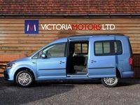 Begagnad VW Caddy Maxi Life 122 HK (89 kW) 2020 Blå Minibuss