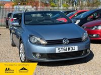 Usado VW Golf S 105 HP (77 kW) 2011 Azul Cabrios