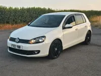 Used VW Golf VII GT 2012 White Hatchback