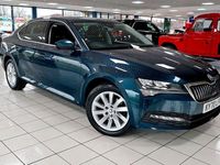 Used Skoda Superb SE Technology 150 HP (110 kW) 2020 Petrol blue Hatchback