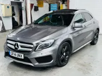 Used Mercedes GLA220 AMG line 170 HP (125 kW) 2014 Grey SUV