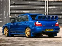 Usado Subaru Impreza 245 CV (180 kW) 2003 Azul Berlina
