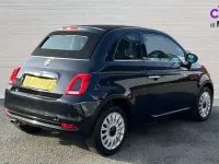Used Fiat 500C Lounge 68 HP (50 kW) 2019 Black Cabriolet