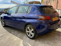 Used Peugeot 308 Allure 130 HP (95 kW) 2018 Blue Hatchback