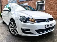 Used VW Golf VII GT 2015 White Hatchback