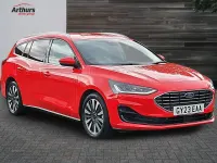 Used Ford Focus Titanium X 125 HP (91 kW) 2023 Red Estate