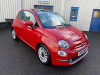 Used Fiat 500 Lounge 2019 Red Hatchback