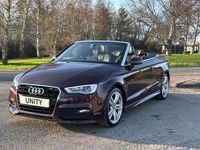 Used Audi A3 Cabriolet S-Line 2015 Red Cabriolet