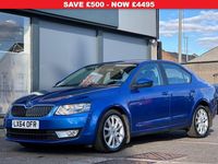 Used Skoda Octavia Elegance 105 HP (77 kW) 2014 Blue Hatchback