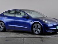 Used Tesla Model 3 Standard Range 180 kW (245 HP) 2021 Blue Sedan