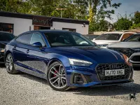 Used Audi A5 S-Line 2021 Blue Coupe