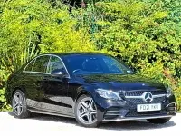 Used Mercedes C220 AMG Line Premium 2021 Black Sedan