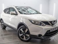 Used Nissan Qashqai N-Connecta 110 HP (80 kW) 2016 White SUV