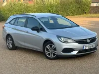 Used Vauxhall Astra Business Edition 2021 Silver Estate