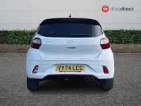Käytetty Hyundai i10 N Line 90 HP (66 kW) 2024 Valkoinen Viistoperä