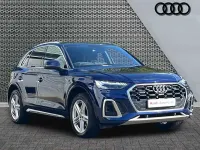 Used Audi Q5 S-Line 204 HP (150 kW) 2023 Blue SUV