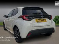 Used Toyota Yaris Hybrid Design 2023 White Hatchback