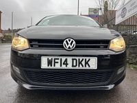 Used VW Polo Edition 70 HP (51 kW) 2014 Black Hatchback