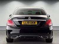 Used Mercedes C200 AMG line 184 HP (135 kW) 2018 Obsidian black Sedan