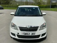 Used Skoda Fabia SE 105 HP (77 kW) 2013 White Hatchback
