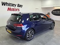 Used VW Golf VII Match 130 HP (95 kW) 2019 Blue Hatchback