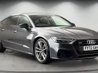 Used Audi A7 Sportback Black Edition 204 HP (150 kW) 2022 Daytona gray pearl effect/daytona gray pearl effec Hatchback