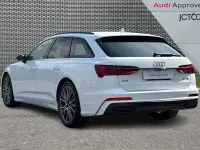 Used Audi A6 Black Edition 200 HP (147 kW) 2020 White Estate