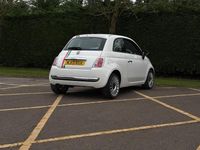 Used Fiat 500 Lounge 69 HP (50 kW) 2013 White Hatchback