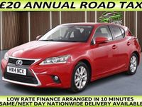 Used Lexus CT200h 2014 Red Hatchback