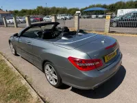 Used Mercedes E220 167 HP (122 kW) 2011 Silver Cabriolet