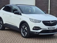 Used Vauxhall Grandland X SRi 131 HP (96 kW) 2020 White SUV