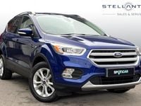 Used Ford Kuga Titanium 150 HP (110 kW) 2017 Blue SUV