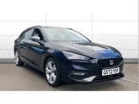 Usata Seat Leon FR 150 CV (110 kW) 2022 Blu Station wagon
