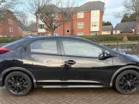 Begagnad Honda Civic Black Edition 120 HK (88 kW) 2014 Svart Halvkombi