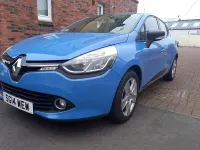 Used Renault Clio Dynamique 75 HP (55 kW) 2014 Blue Hatchback