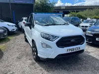 Used Ford Ecosport ST-Line 125 HP (91 kW) 2018 White SUV