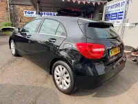 Used Mercedes A180 SE 109 HP (80 kW) 2015 Black Hatchback