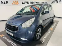 Used Kia Venga 128 HP (94 kW) 2016 Blue Hatchback