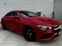 Used Mercedes CLA220 AMG line 190 HP (139 kW) 2019 Red Sedan
