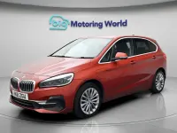Used BMW 225 Active Tourer Luxury Line 224 HP (164 kW) 2020 Orange MPV