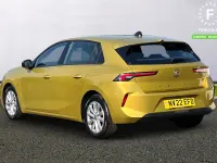 Used Vauxhall Astra Design Edition 110 HP (80 kW) 2022 Yellow Hatchback