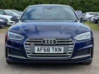 Used Audi S5 Sportback Comfort 354 HP (260 kW) 2018 Blue Hatchback