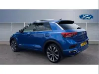 Used VW T-Roc R-line 150 HP (110 kW) 2021 Blue SUV