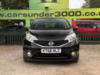 Used Nissan Note Acenta Premium 80 HP (58 kW) 2016 Black Hatchback