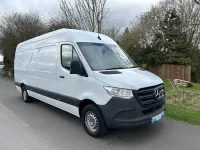 Begagnad Mercedes Sprinter Progressive 141 HK (103 kW) 2021 Vit Van