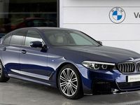 Used BMW 530 M Sport 265 HP (194 kW) 2020 Blue Sedan