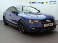 Used Audi A5 Black Edition 2016 Blue Coupe