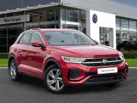 Usado VW T-Roc R-line 150 HP (110 kW) 2022 Vermelho SUV