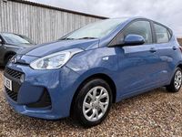 Used Hyundai i10 SE 66 HP (48 kW) 2017 Blue Hatchback