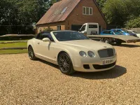 Used Bentley Continental 2010 White Cabriolet